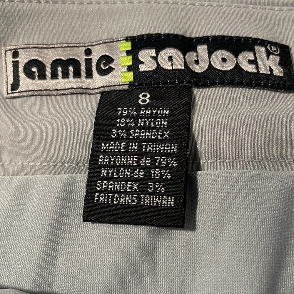 Jamie sadock gray golf skirt with shorts size 8 - Picture 2 of 4